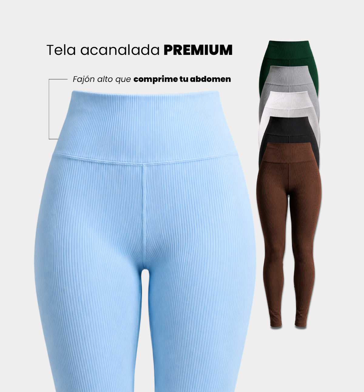 Pack x3 Leggings Semi Moldeadores